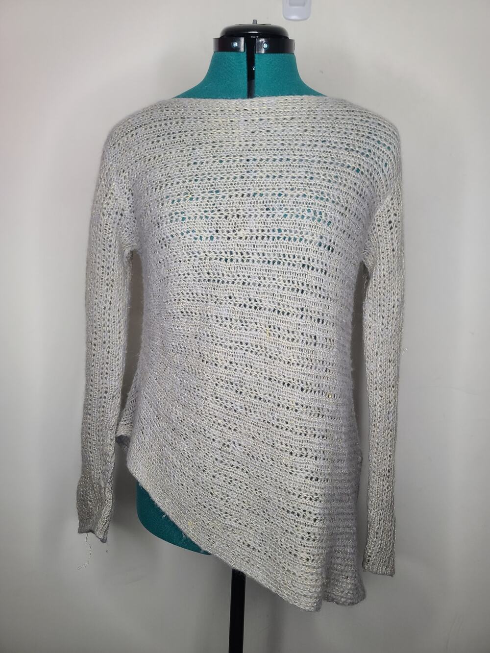 Wooden Ships asymmetric hem mohair wool sweater - S / M